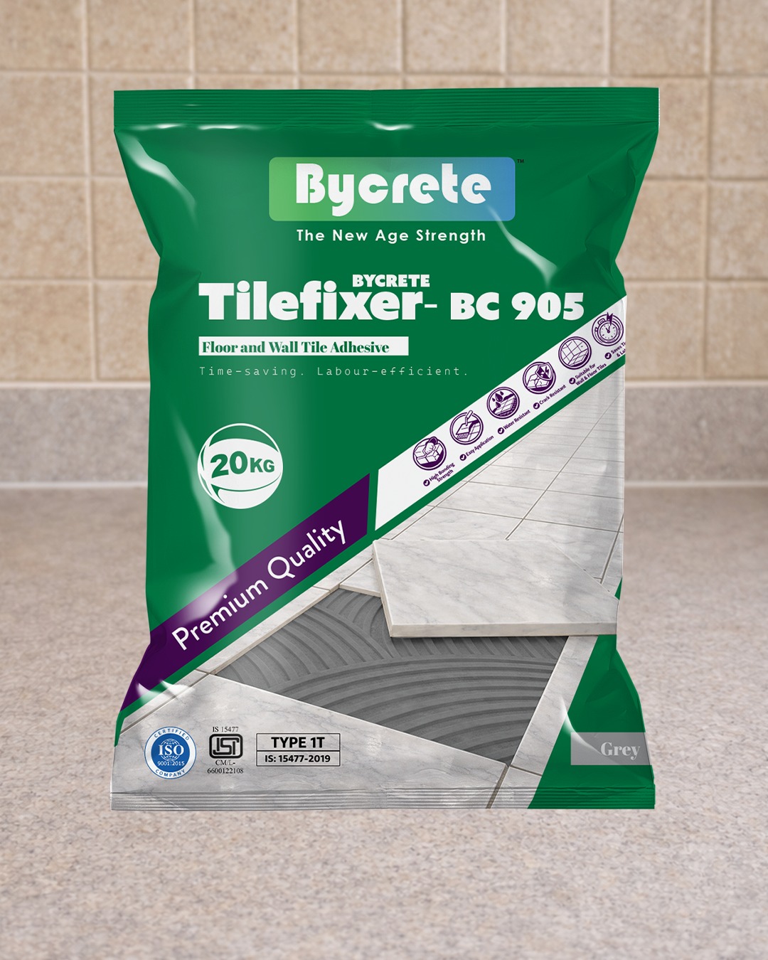Bycrete Premium Tile Adhesive